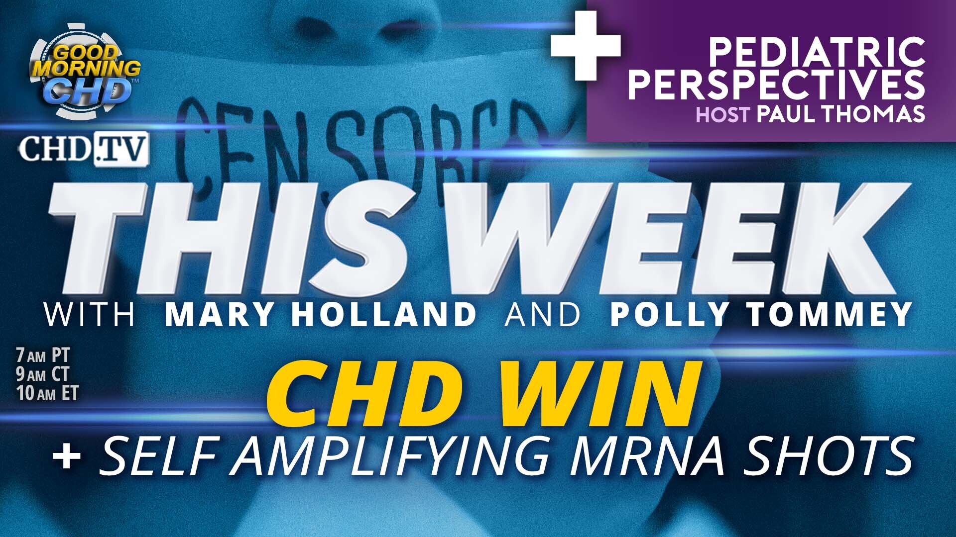 CHD Win + Self Amplifying mRNA Shots